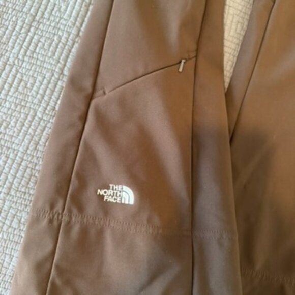 TNF APEX Pants Medium Softshell Brown Womens - Picture 4 of 8